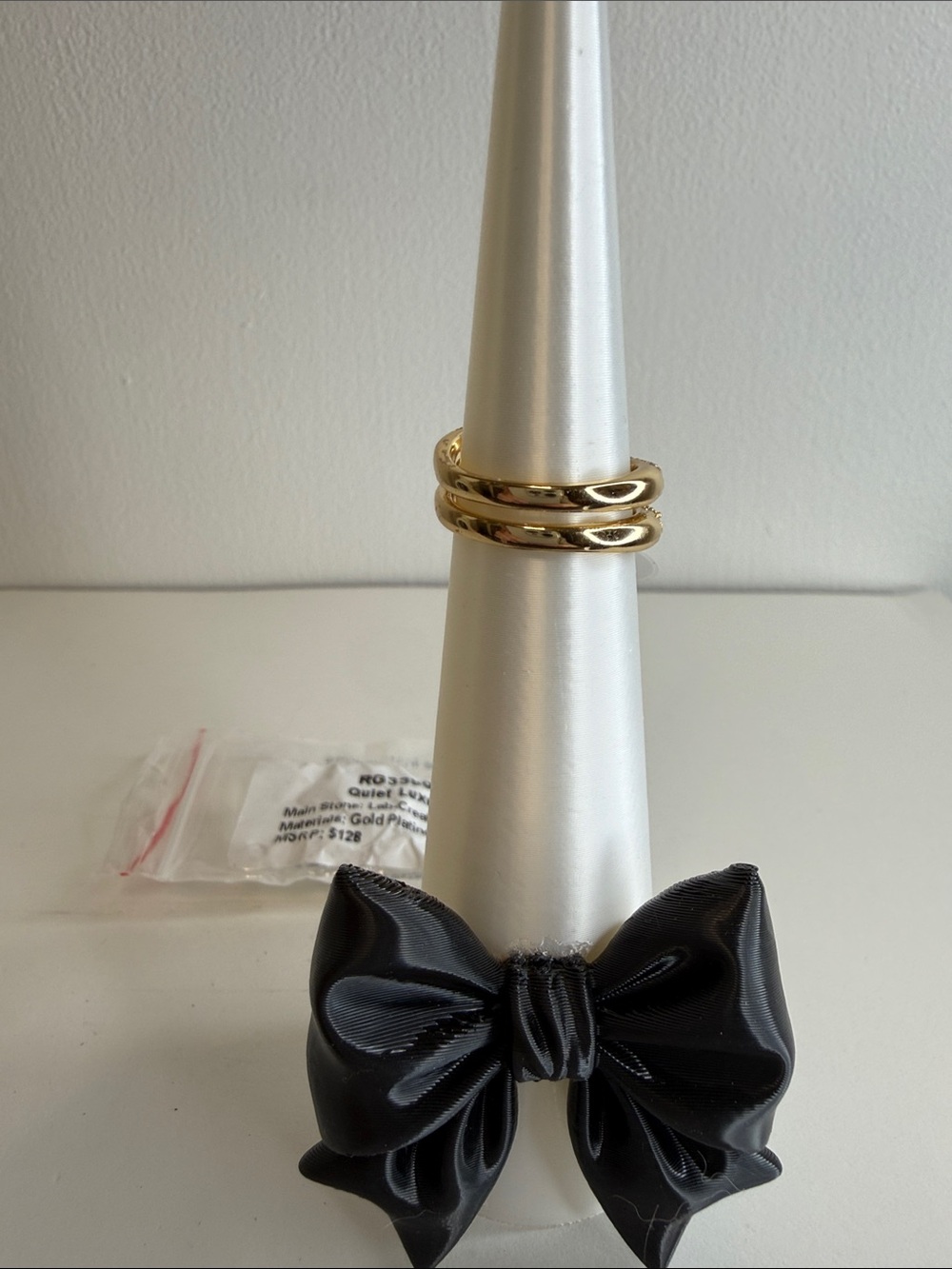 Bomb Party September 2026 Quiet Luxury Ring Size 5 - Gold - Picture 7 of 7